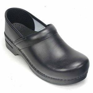 Dansko Professional Black Clogs Size 38 8